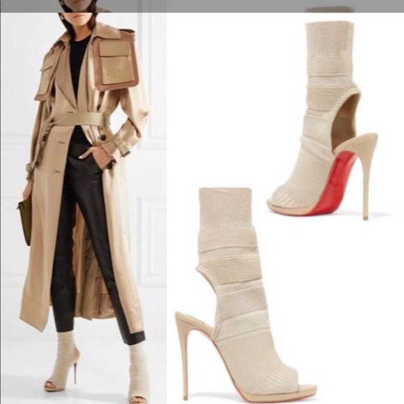 Christian Louboutin Cheminene Sock Boot 42/11 - Picture 4 of 8